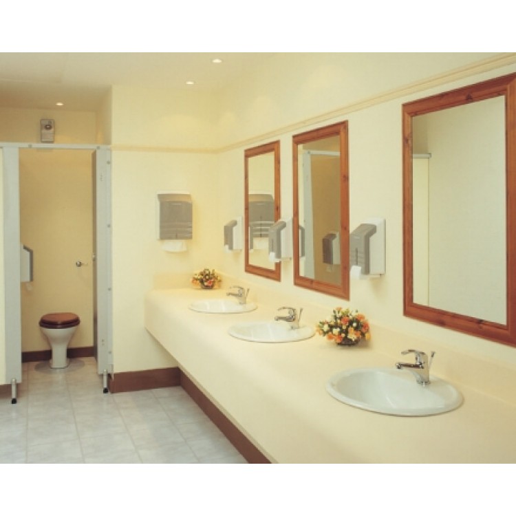 6938 Kimberly Clark Диспенсер для листовой туалетной бумаги из пластика серый Kimberly Clark Professional Ripple 6938 серый  - Вид №2