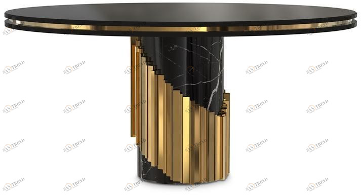 LUXXU Круглый обеденный стол Littus sun-id-1408077