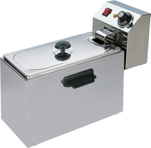 9906370 Фритюрница VIATTO VA-DF4 серебристый