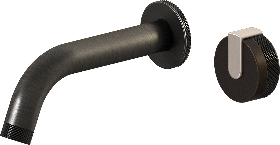 E-11535-R1OB-L1SN-BOX Настенный прогрессивный смеситель скрытого монтажа для раковины GRAFF MOD+