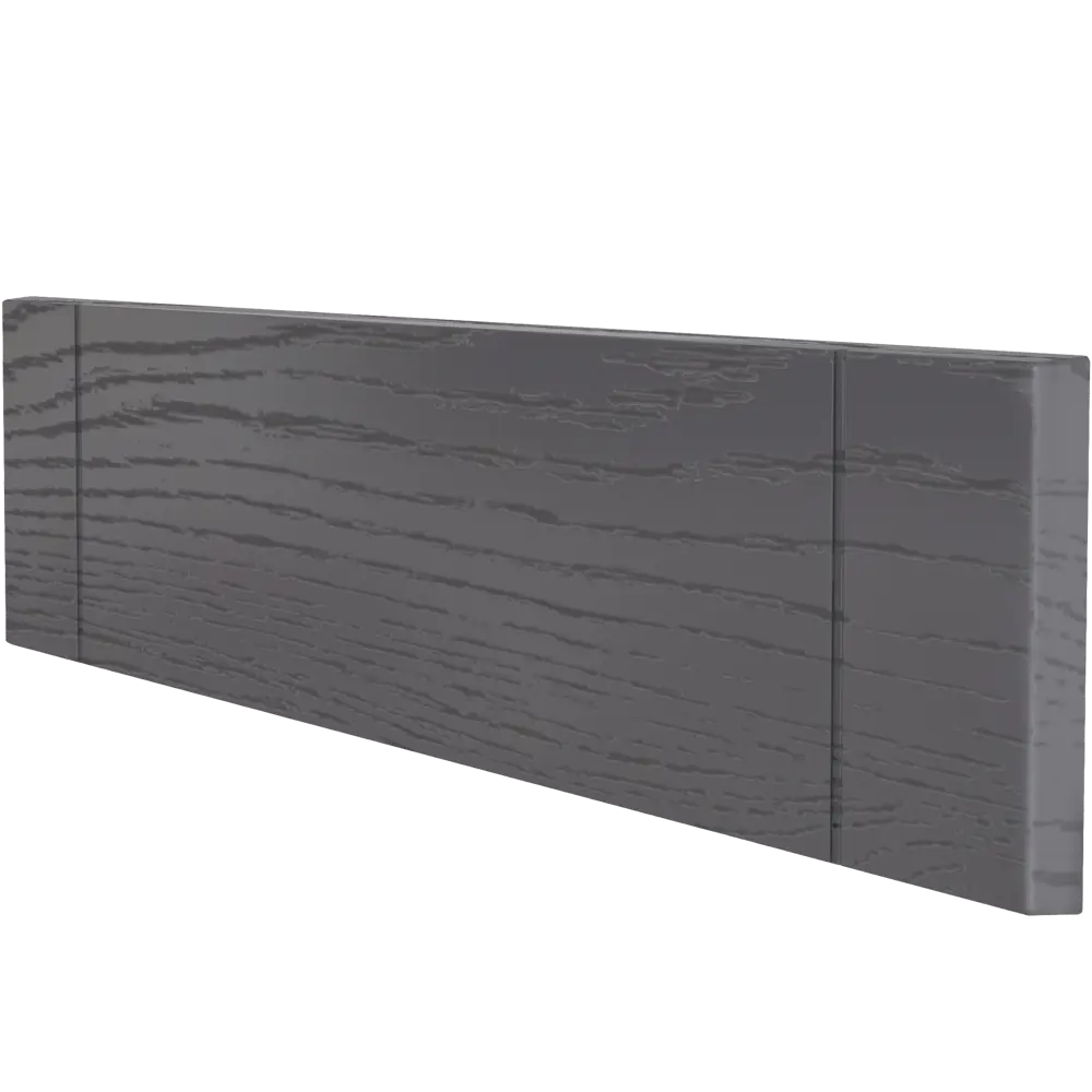 Фасад для кухонного ящика Петергоф грей 79.7x12.5 см Delinia ID МДФ цвет графит 85036418 STLM-2027451 - Вид №2