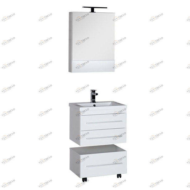 Комплект мебели Aquanet Нота 58 белый (камерино) 00165376