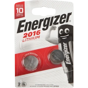 Батарейка Energizer CR2016 литиевая 2 шт. 17960497 STLM-2145393