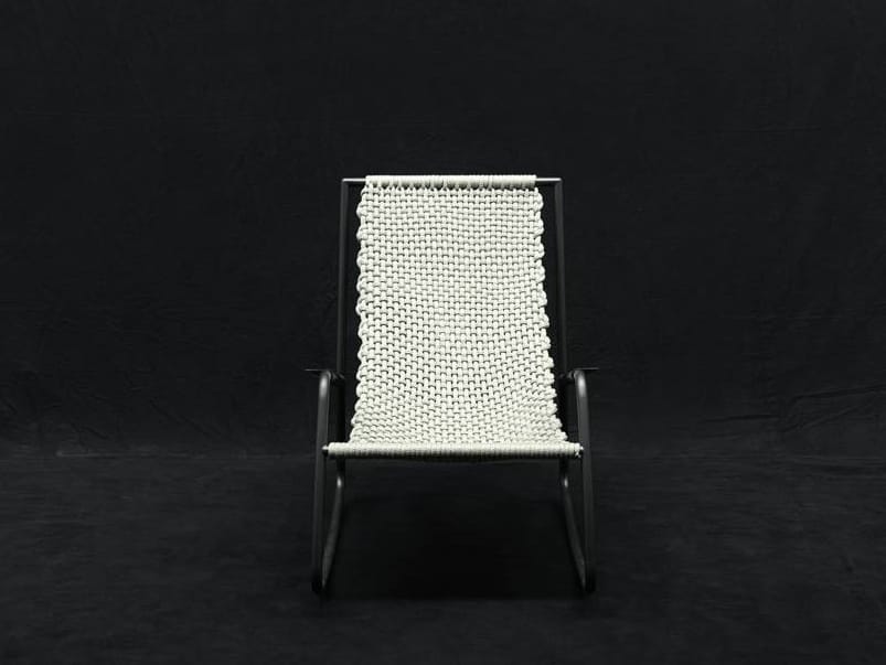 Тканевое кресло-качалка Living Divani FLOW ARCH-00017379