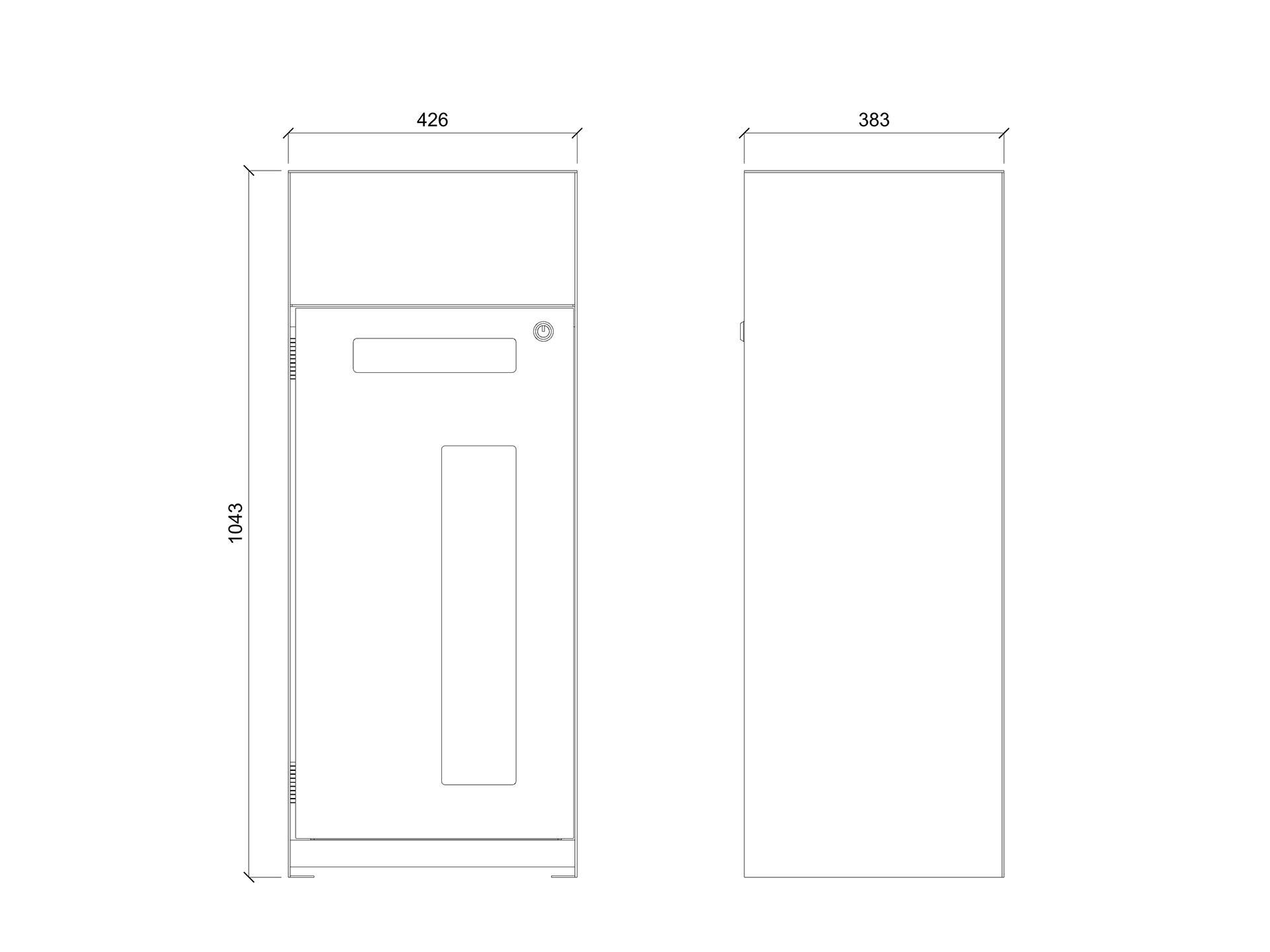 Корзина для мусора для раздельного сбора Lazzari VANCOUVER ARCH-00116568 - Вид №2