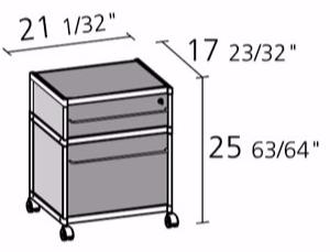 Alias Офисный ящик из метакрилата с замком Sec sun-id-1355588 - Вид №2