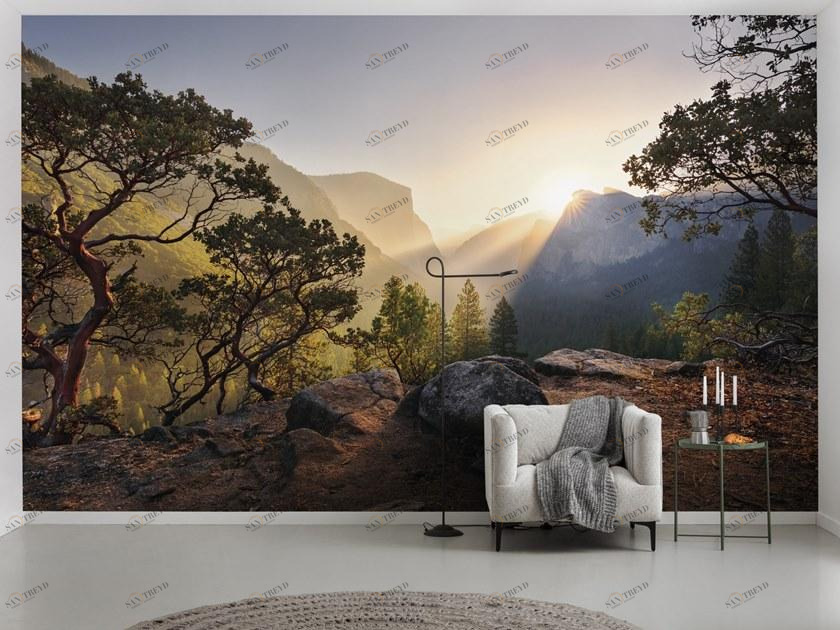 Komar Флизелиновые обои с пейзажами Wanderlust Shx9-101