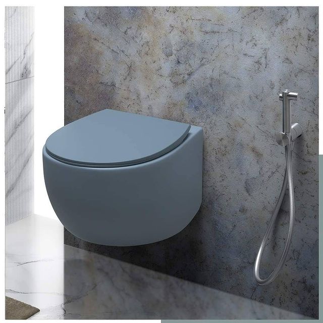 S555T0R0V6.141 Подвесной унитаз настенный Голубой A. e T. Italia Dot Италия AeT ITALIA DOT 2.0 - Вид №1