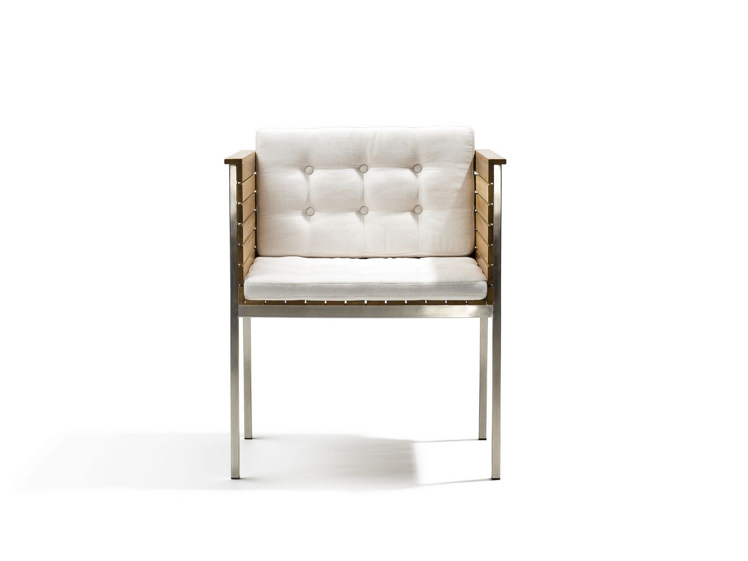 Садовое кресло из тикового дерева с подлокотниками Skargaarden Häringe ARCH-00152221 - Вид №8