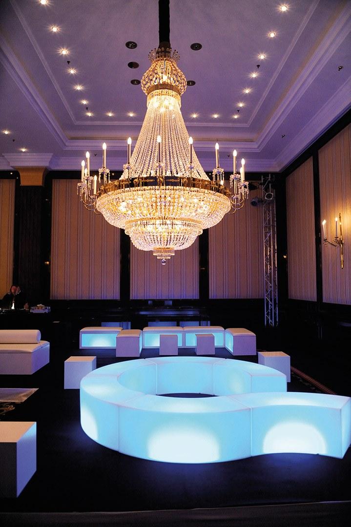 SLIDE Светящаяся садовая скамейка из полиэтилена sun-id-1464849 - Вид №5