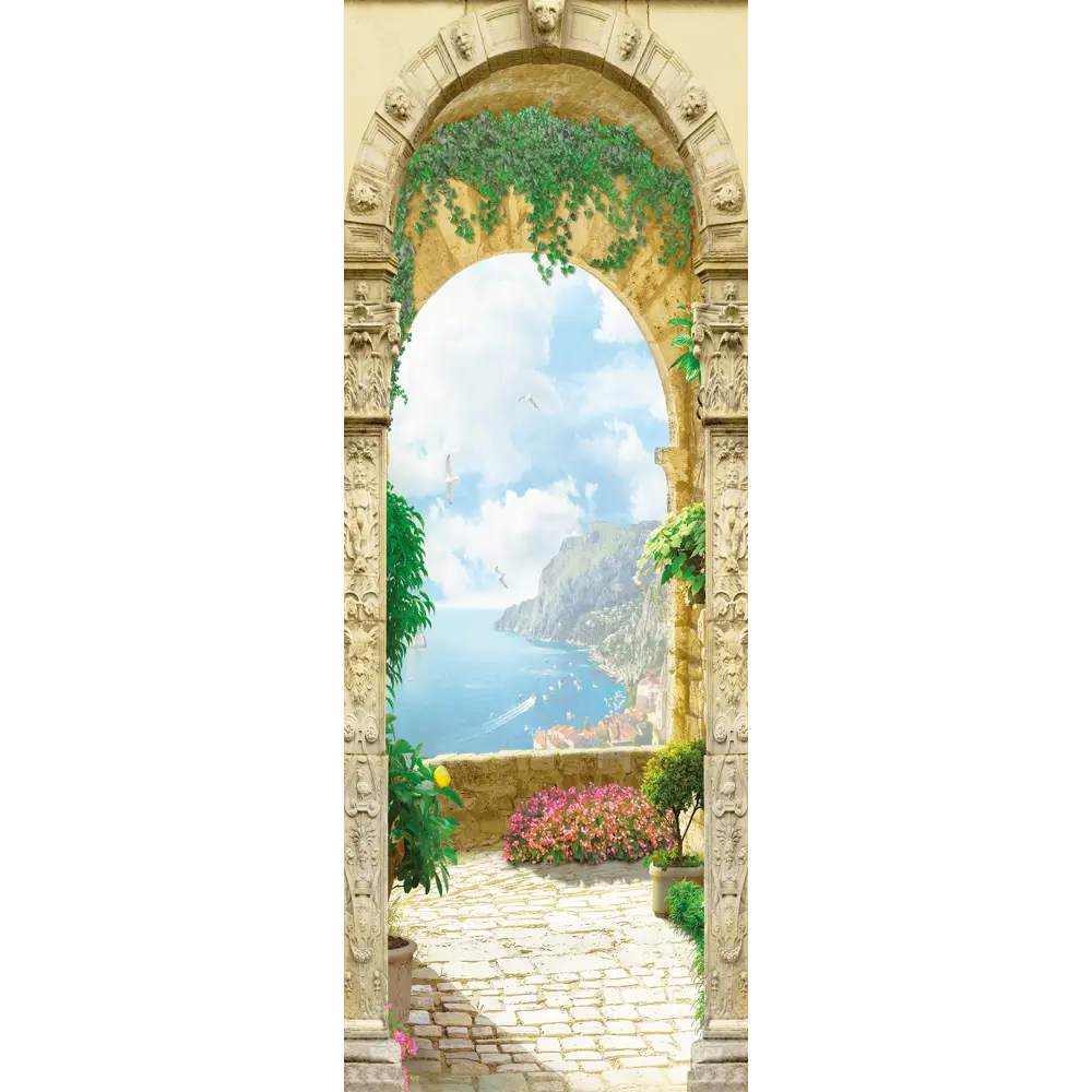 Фотообои Вид на море 100x270 см Симфония STLM-2167865