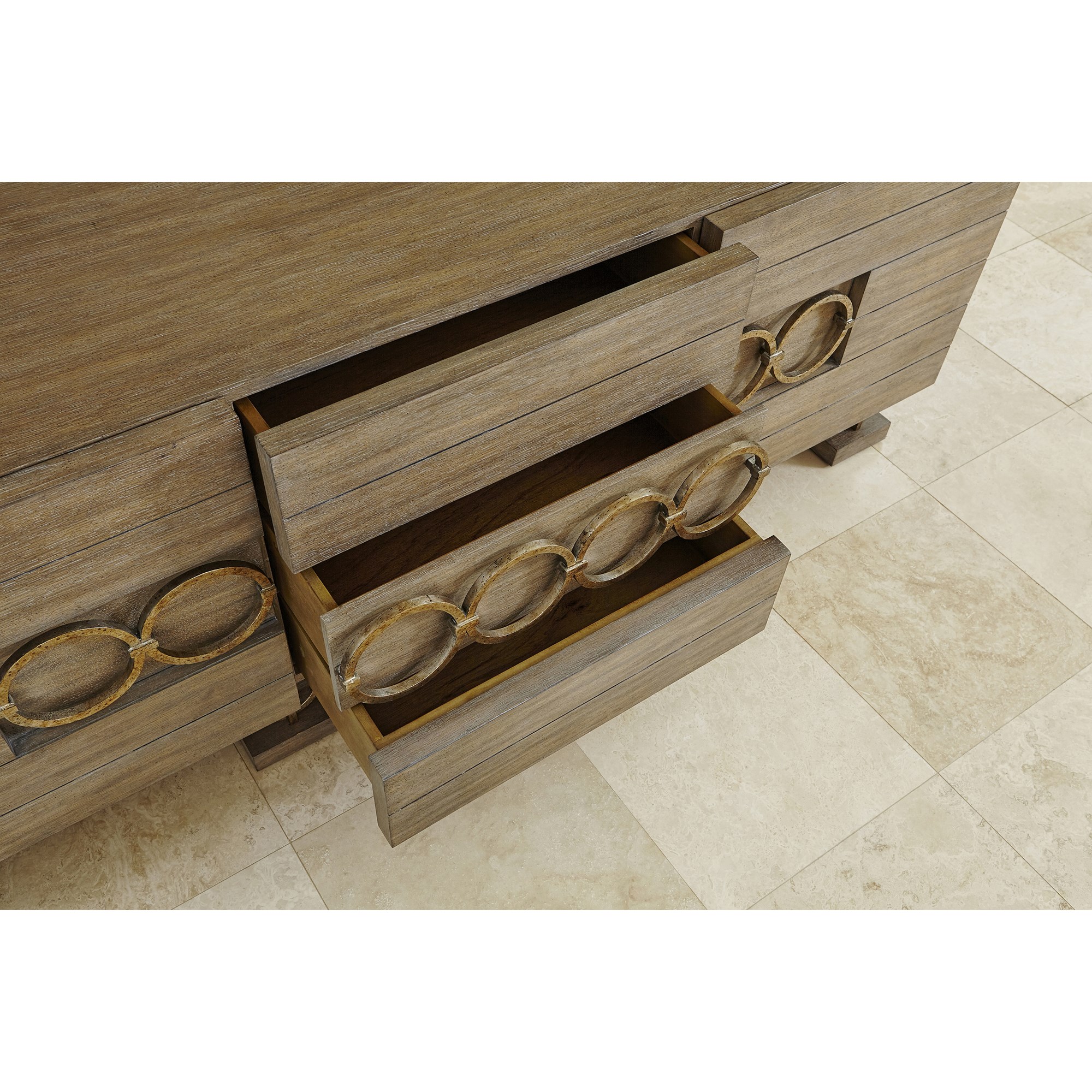 Шкафы 07205-820-001 Ring Multi-Use Cabinet -Driftwood Ambella  - Вид №4