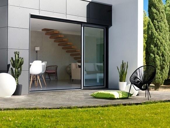 K•LINE Безопасная раздвижная дверь с тремя направляющими sun-id-1381839 - Вид №1