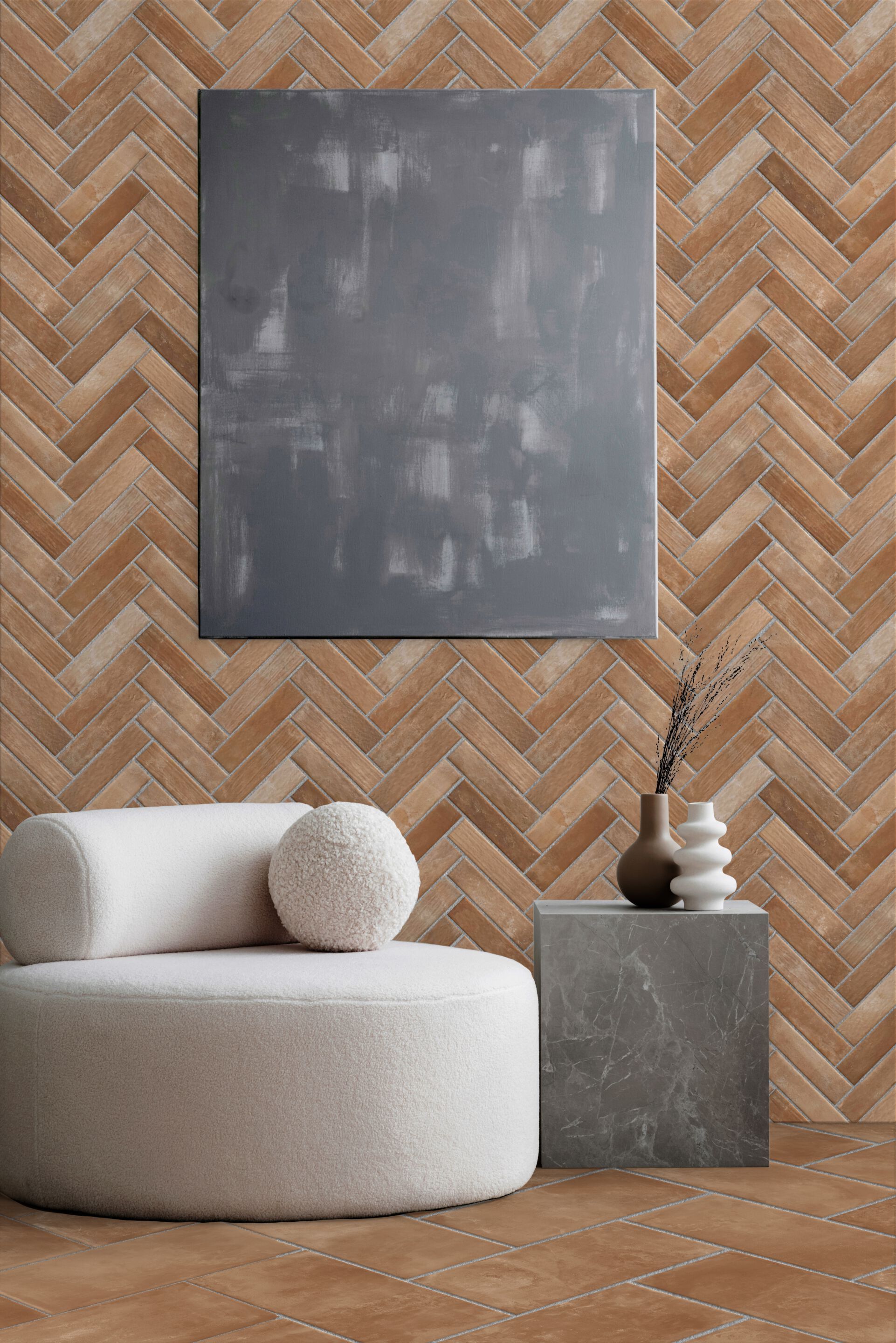 Напольное / керамогранит с терракотовым эффектом KERADOM GARFAGNANA ARCH-00110056 - Вид №15