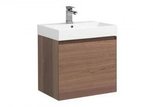 Тумба с раковиной Aquanet Нью-Йорк 60 орех