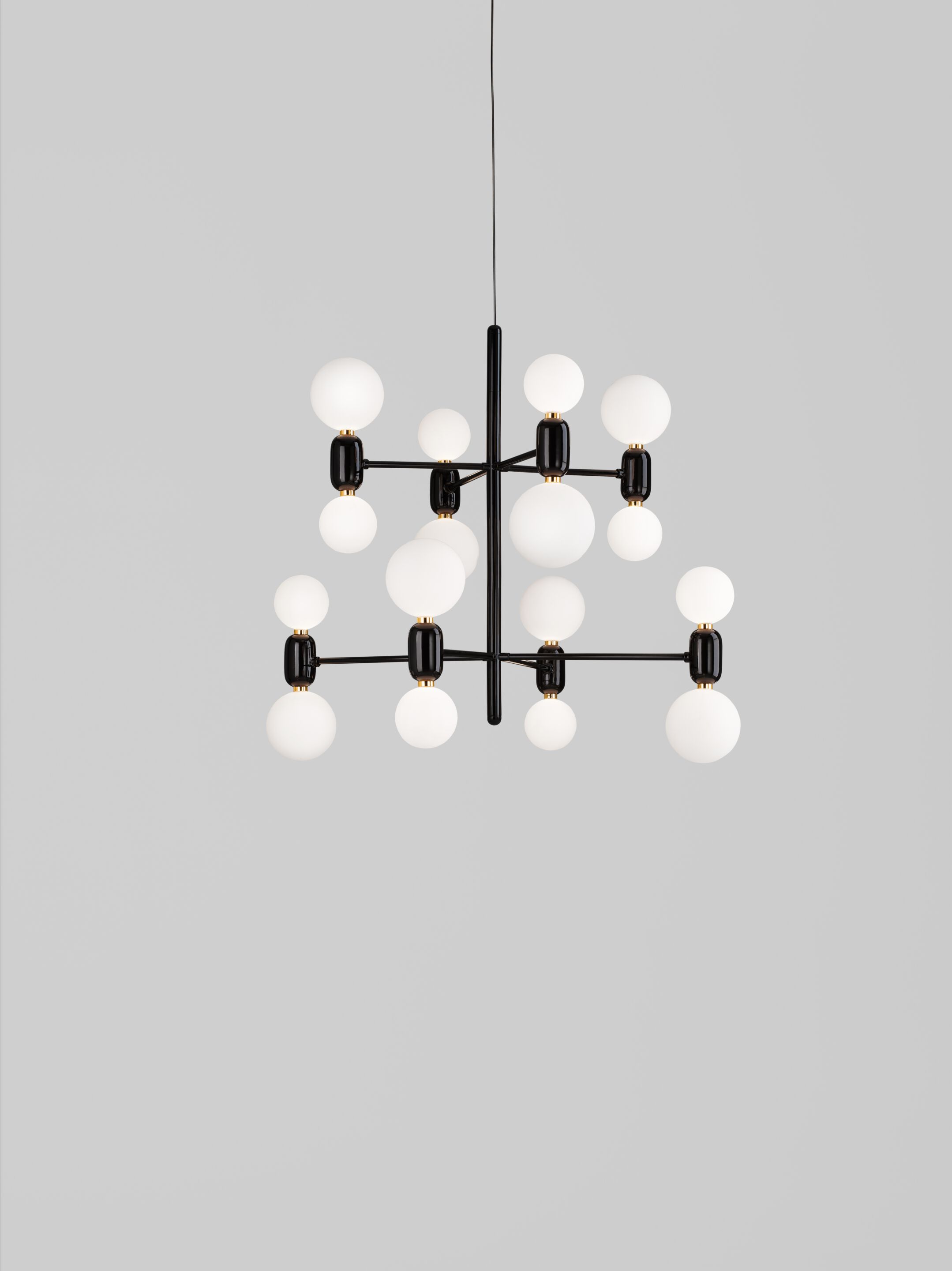 Керамическая люстра и опаловое стекло PARACHILNA Aballs ARCH-00007334 - Вид №8