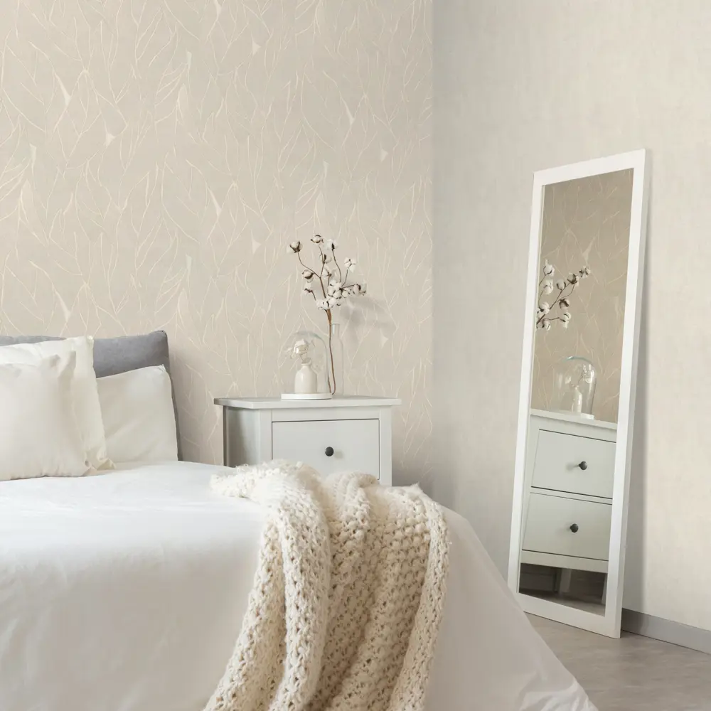 Флизелиновые обои DIAMOND Adriana бежевые для элегантного интерьера 89384253 STLM-1374921 - Вид №3