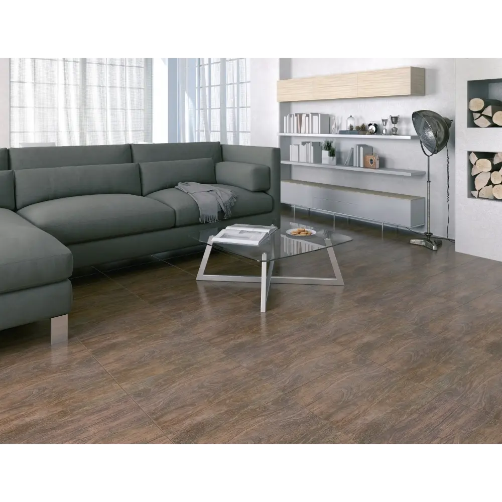Глазурованный керамогранит Kerama Marazzi Эпос SG410120N 20.1x50.1 см 1.41 м² матовый цвет коричневый 83367806 STLM-2161557 - Вид №3