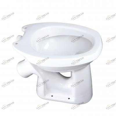 7126 Приставной унитаз напольный Белый Лобненский Стройфарфор  Россия 