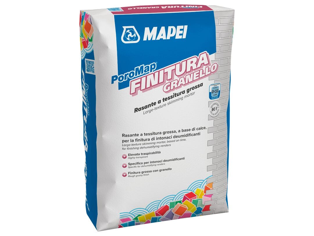 Грубая текстура дышащий бритвенный раствор MAPEI Бритье осушающих, дышащих и структурных штукатурок ARCH-00129180 - Вид №1