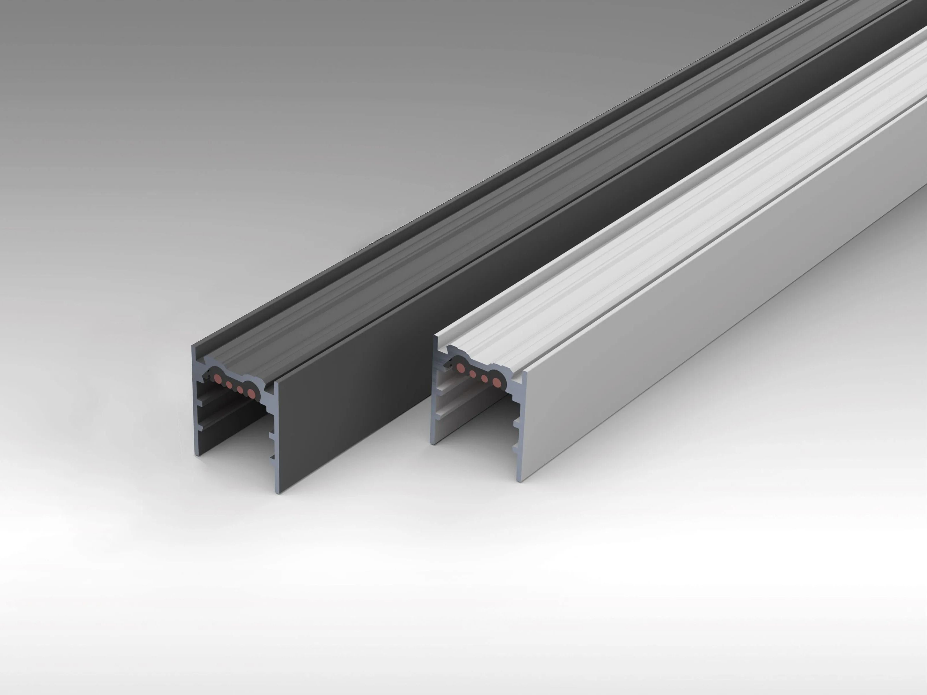 Экструдированная алюминиевая система освещения трека Letroh VIAVAI ARCH-00129669