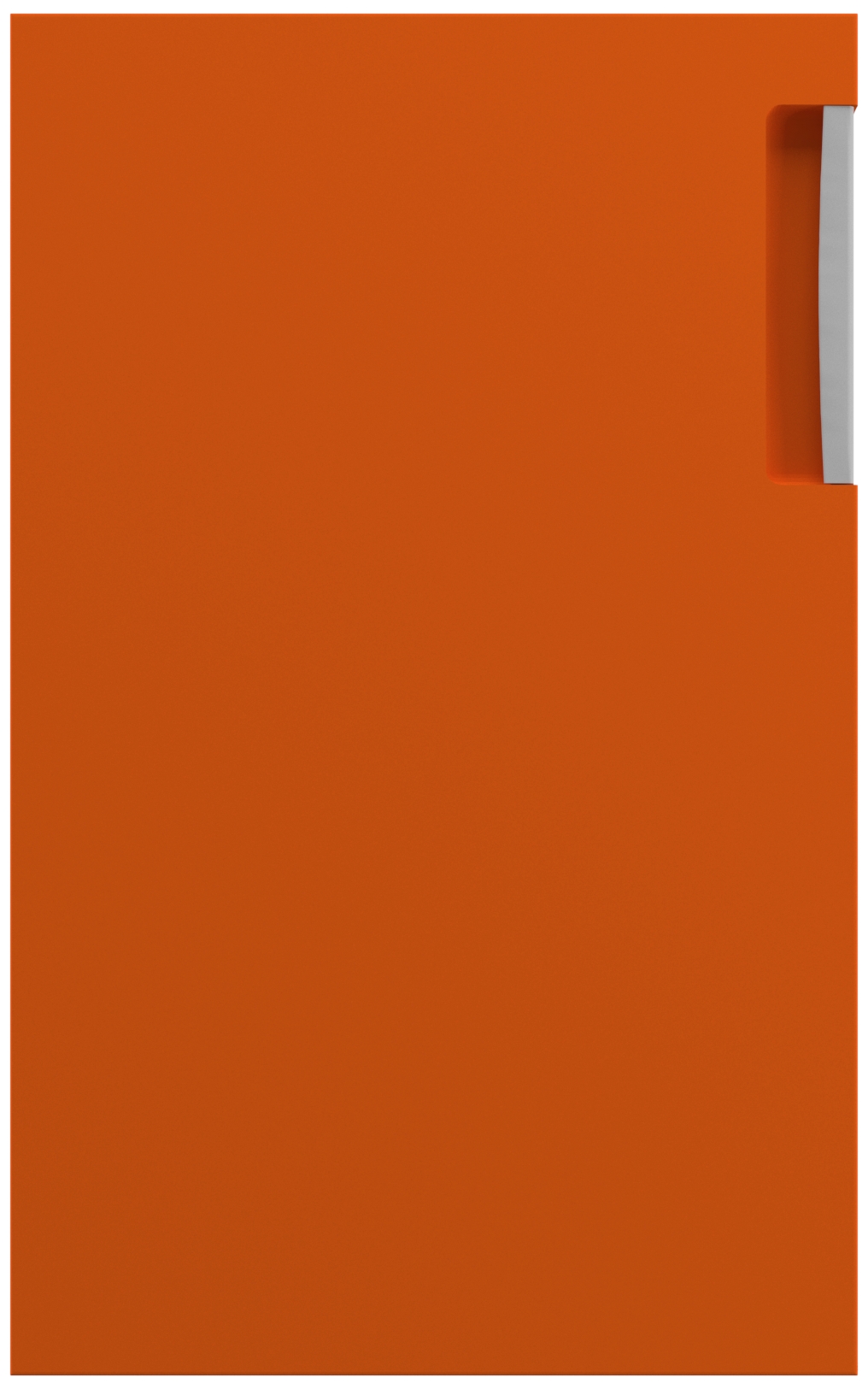 Фасады для кухни Модерн Фрезеровка «Билд» 503 Оранжевый SIDAK SIST698-13566