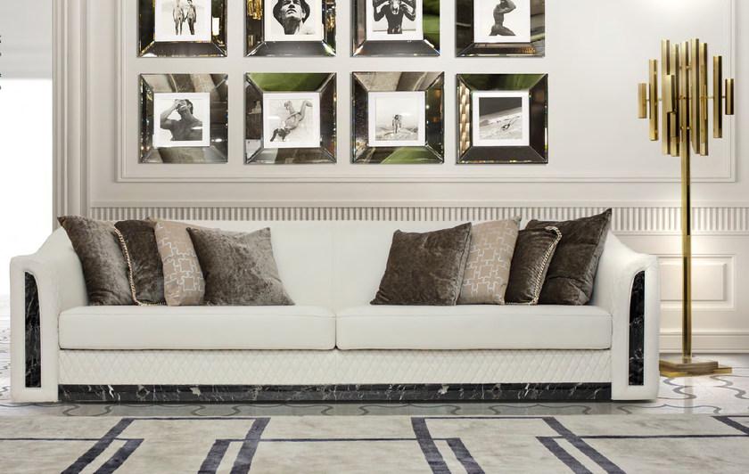 Formitalia Мягкий 4-х местный кожаный диван Royal sun-id-1453979 - Вид №2