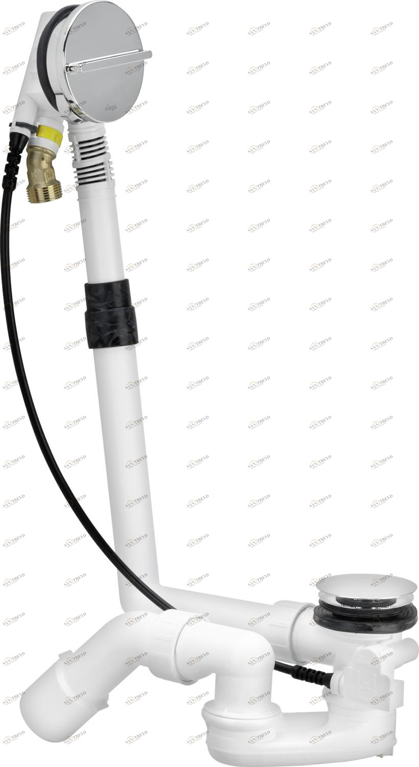 Канализационная арматура  Сифоны для ванн и душевых поддонов  Multiplex Trio VIEGA 727 703 Модель 6161.51 Santreyd 