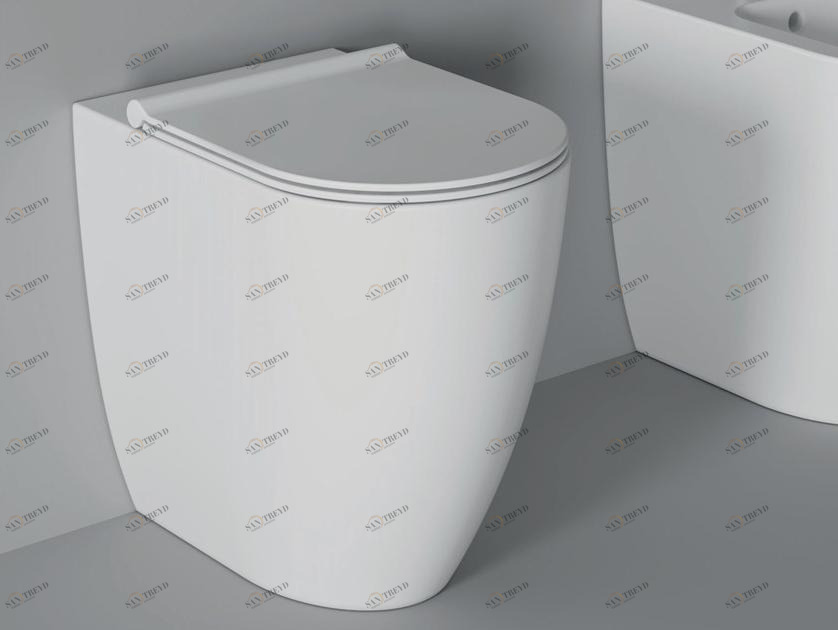 22270101 Приставной унитаз напольный Белый Alice Ceramica Form Италия