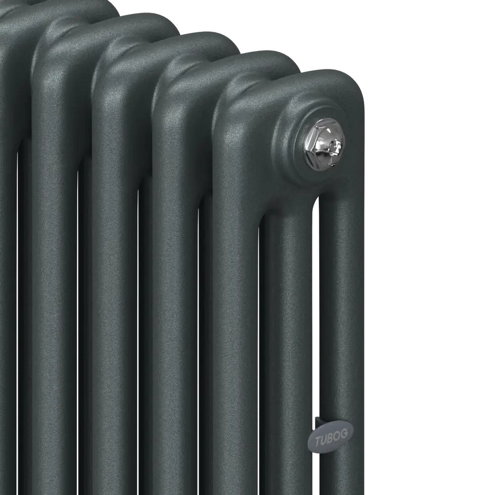 Радиатор трубчатый Rifar Tubog TUB 3057-14 TI 500/103 14 секций боковое подключение сталь серый 88492299 STLM-2155339 - Вид №3