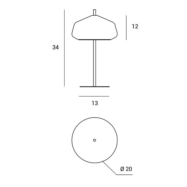 Miloox 1744.135 Настольный лампа X-RAY. - Вид №2