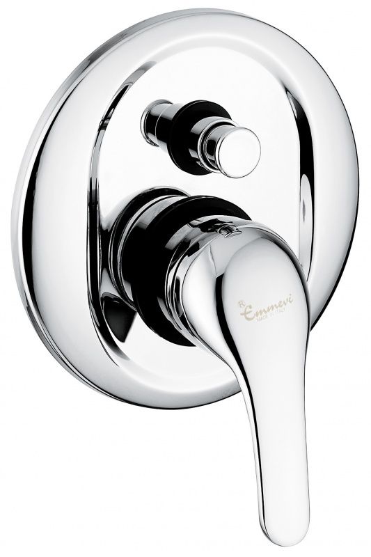 95019CR Внутристенный смеситель Winny на 2 выхода, цвет хром EMMEVI 