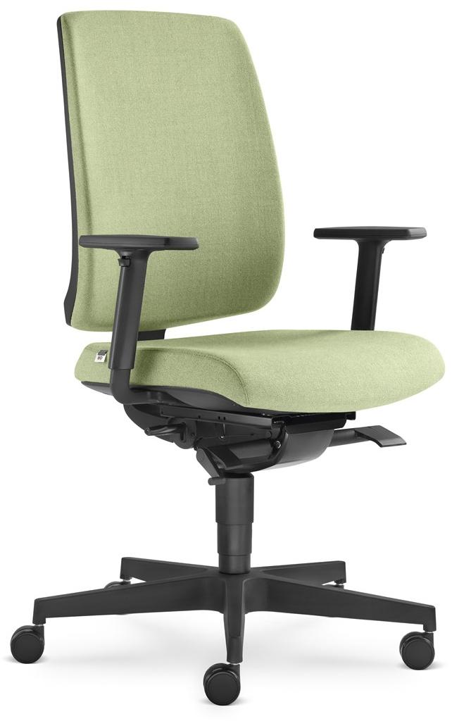 LD Seating Регулируемое по высоте офисное кресло из ткани с 5 спицами Leaf 500-sys - Вид №3