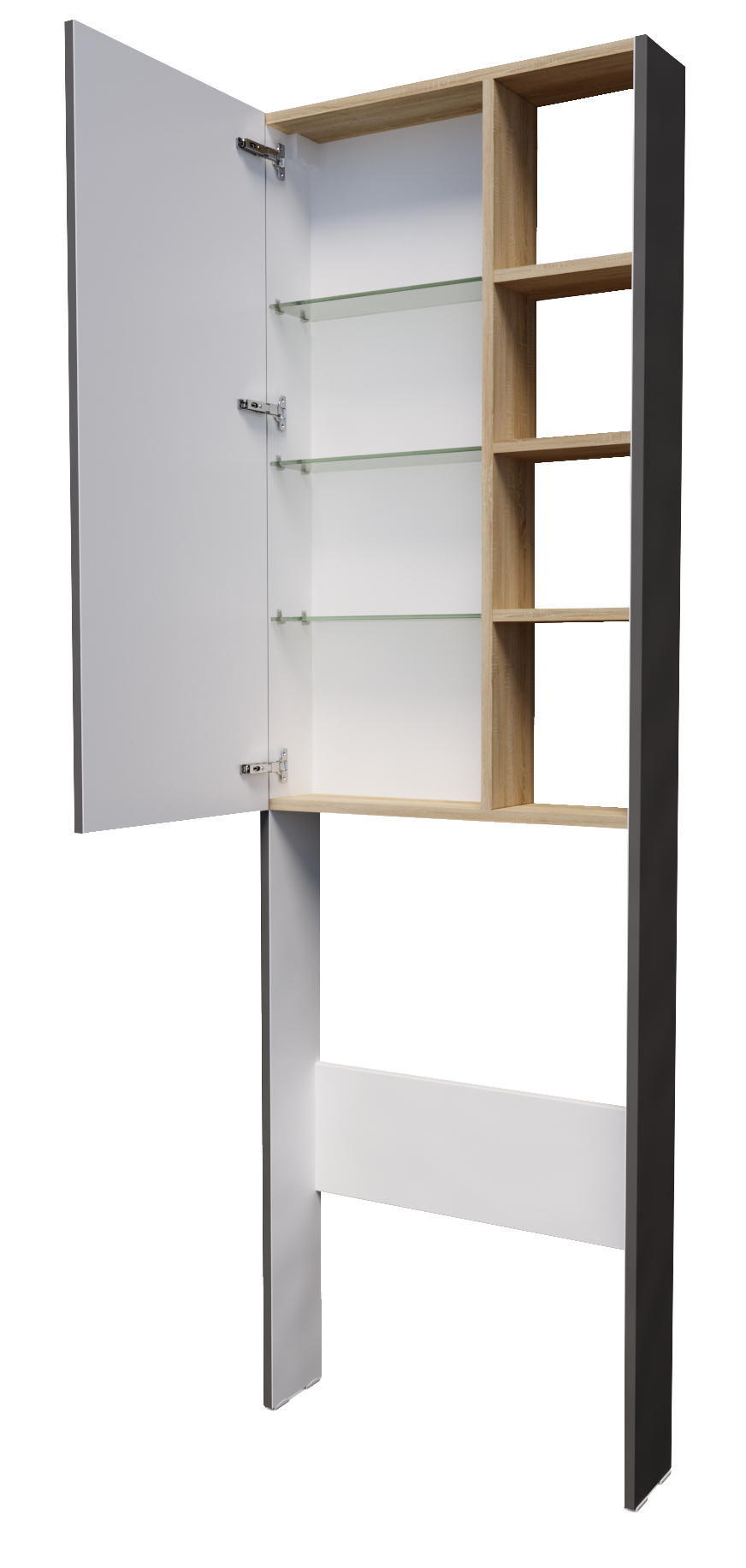 У92548 Шкаф Gaula 60Н 1д.Black 1 Marka Gaula 