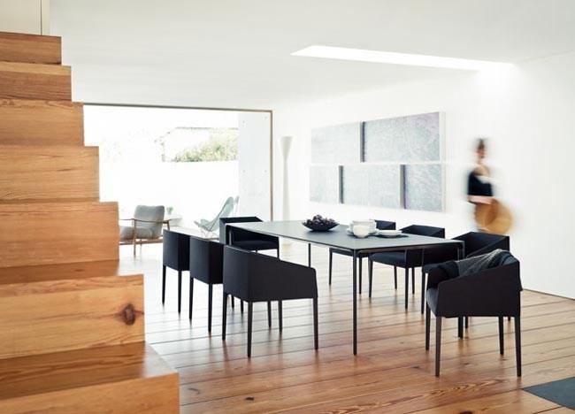 arper Мягкий стул для ресторана с подлокотниками Saari sun-id-1468530 - Вид №5