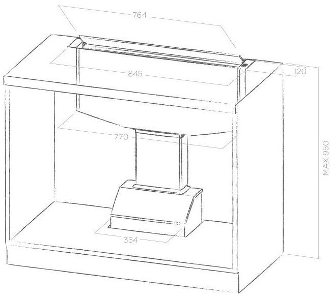 Elica Вытяжка со стеклянной столешницей Iconic sun-id-1412035 - Вид №5