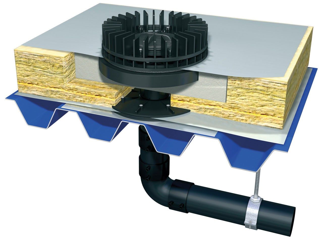 Приемник слива крыши WAVIN ITALIA QUICKSTREAM ARCH-00148285 - Вид №6