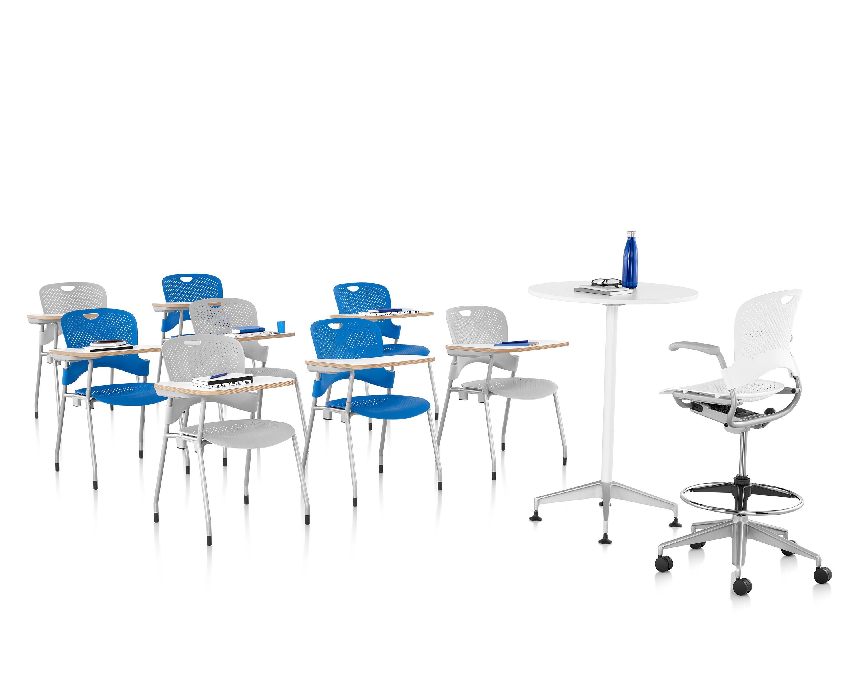 Нейлон® 5 спиц поворотный офисный стул с подлокотниками Herman Miller Caper ARCH-00127176 - Вид №6