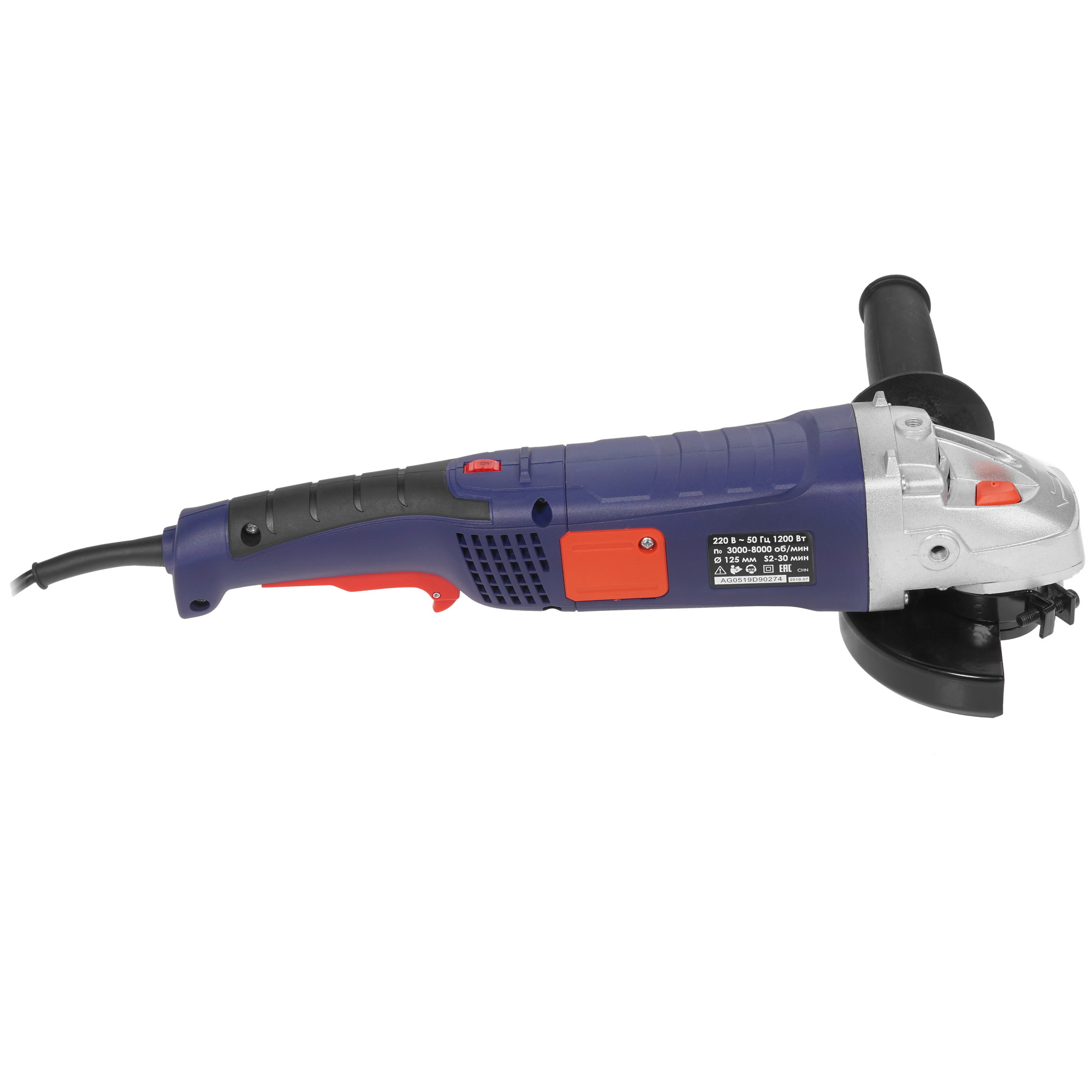 Углошлифовальная машина (УШМ) Диолд МШУ-1.2 П-02 8167829 STDN-0029808 - Вид №3