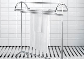 Gentry Home Trevor Вешалка для полотенец отдельно стоящая Unique Розовое золото GH100860 - Вид №1
