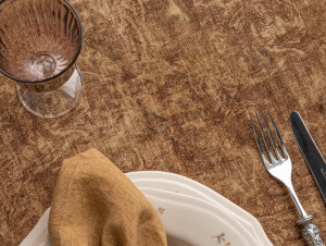 Льняная скатерть