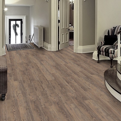 Пробка Wicanders Authentica Antique Smoked Pine (Гладкая) 1220х185 мм E1XB001 - Вид №48