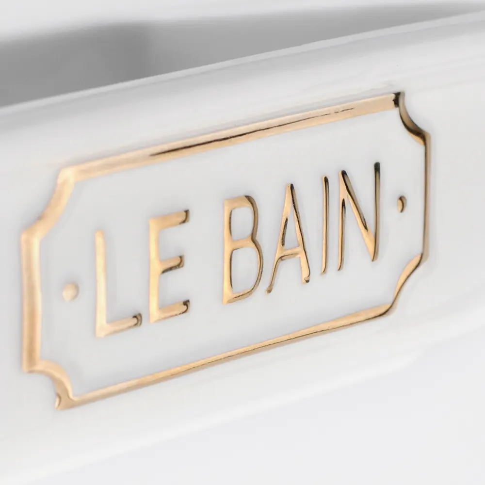 Мыльница Wess Le Bain Blanc керамика цвет белый 82260758 STLM-2137612 - Вид №2