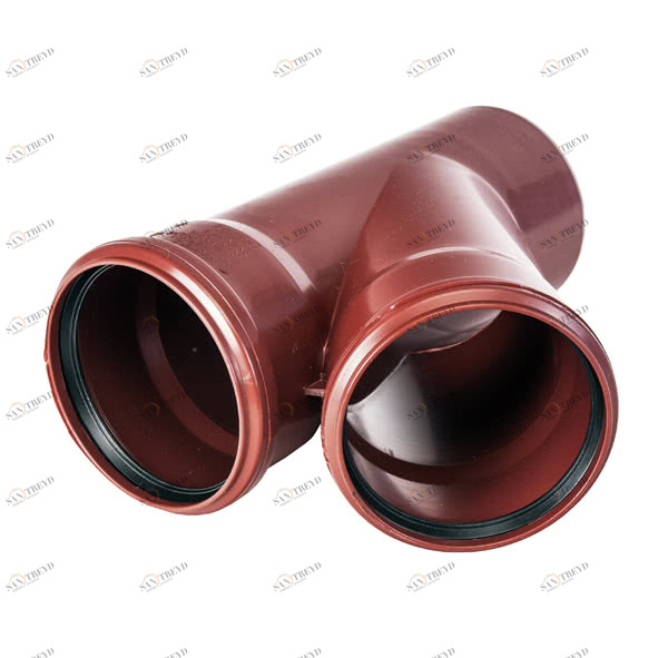 8M3145E11050 SANHA M3-145E тройник, угол 45°  DN 100x50 / OD 110x50 мм 