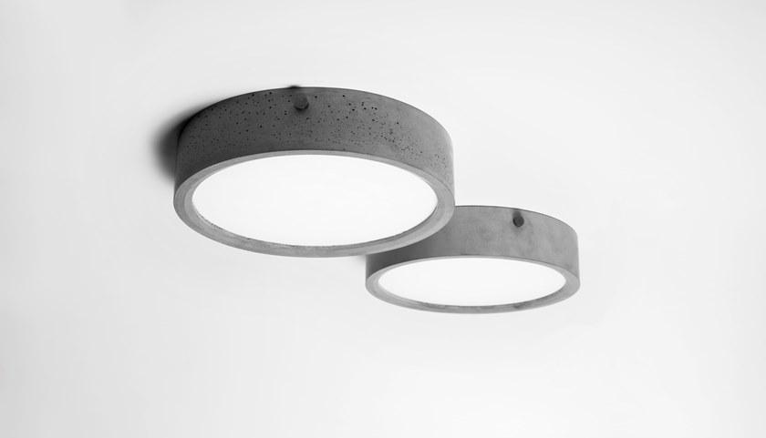 Bentu Design Светодиодный потолочный светильник из бетона  C125153- c125151  - Вид №6