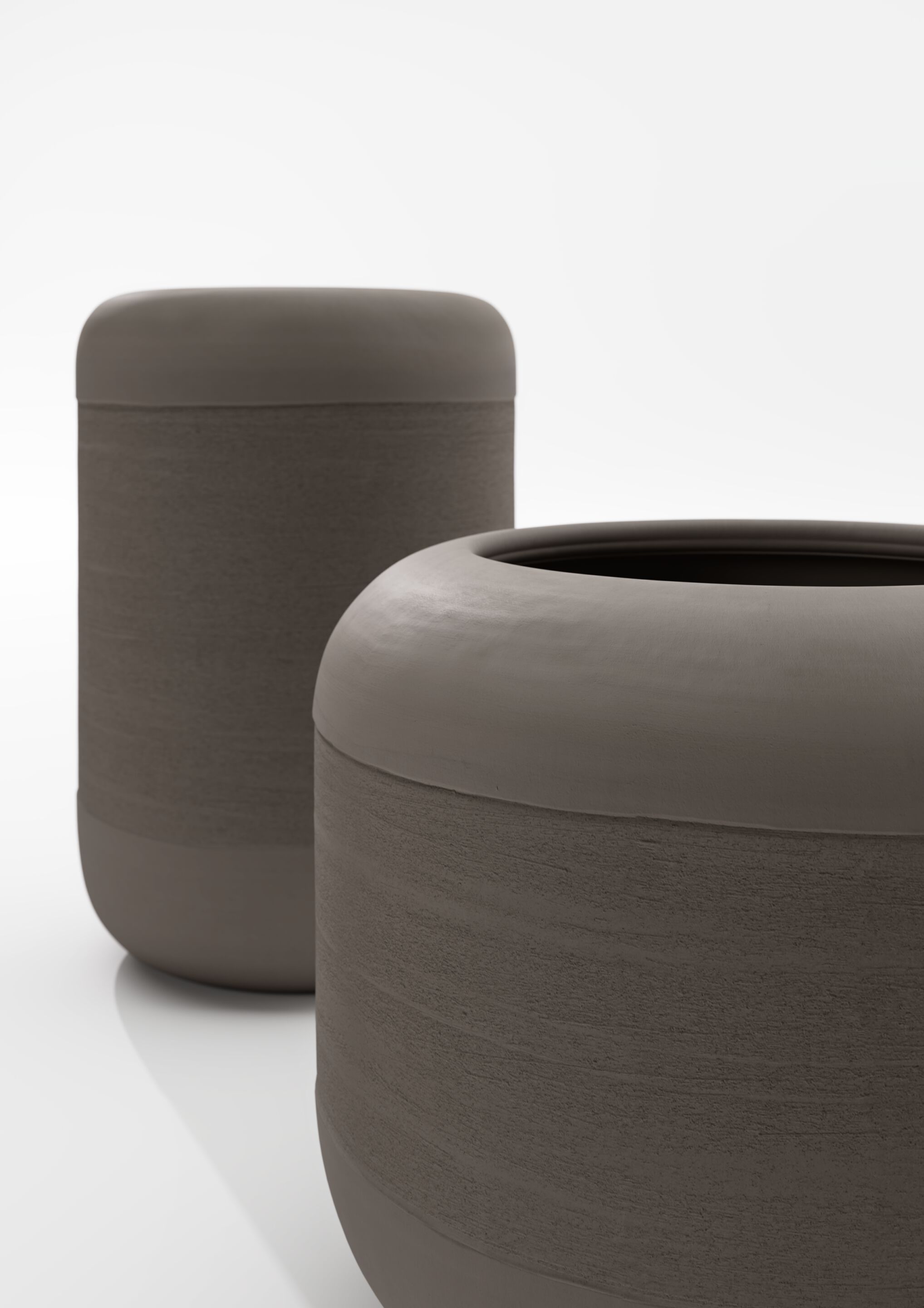 Круглая терракотовая ВАЗа PROF MAYA ARCH-00053758 - Вид №4