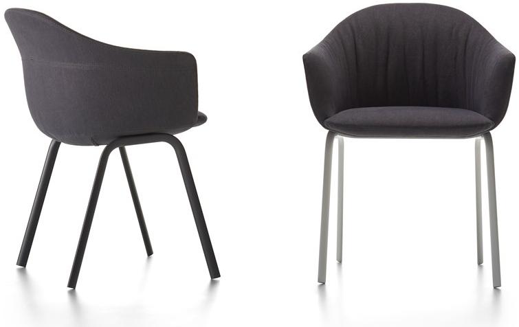 MDF Italia Кресло со съемным чехлом из ткани sun-id-1364253 - Вид №1