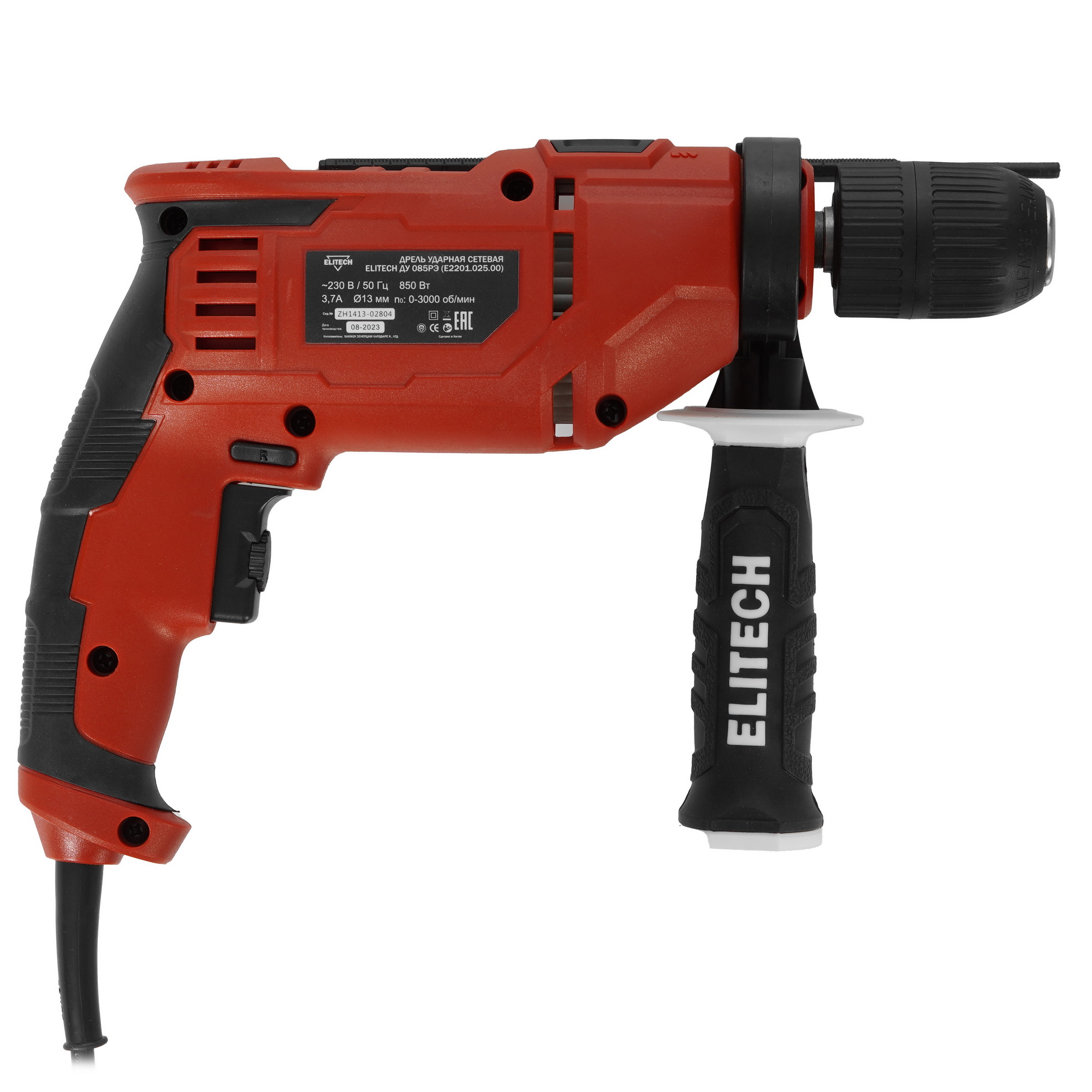 Дрель  Elitech ДУ 085РЭ 9079216 STDN-0089854 - Вид №1