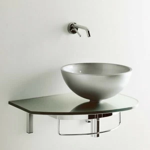 Накладная раковина на столешницу  овальная LASA IDEA Unik