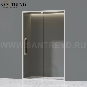 Effegibi SPAZIOSLIDE Стеклянная левая дверь-купе. Размер: длина 138 см, высота 208 см S130L